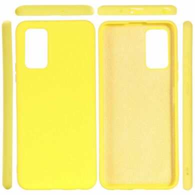 Защитный чехол Deexe Silicone Case для Samsung Galaxy Note 20 (N980) - Yellow