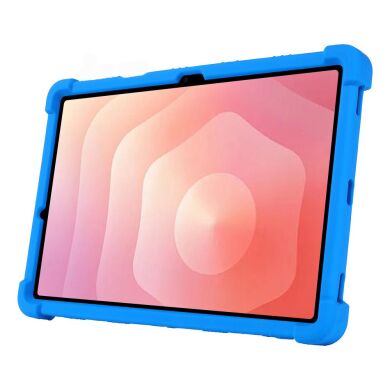 Захисний чохол Deexe Silicone Kickstand для Samsung Galaxy Tab S11 (X730/X736) - Dark Blue