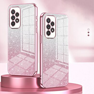 Захисний чохол Deexe Sparkles Cover для Samsung Galaxy A33 (A336) - Pink