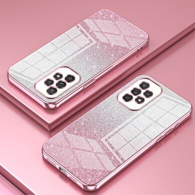 Защитный чехол Deexe Sparkles Cover для Samsung Galaxy A33 (A336) - Pink