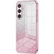 Защитный чехол Deexe Sparkles Cover для Samsung Galaxy S23 FE - Pink. Фото 1 из 7