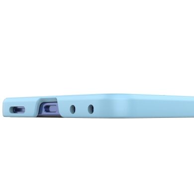 Защитный чехол Deexe Terra Case для Samsung Galaxy Flip 8 - Baby Blue