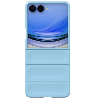 Защитный чехол Deexe Terra Case для Samsung Galaxy Flip 8 - Baby Blue