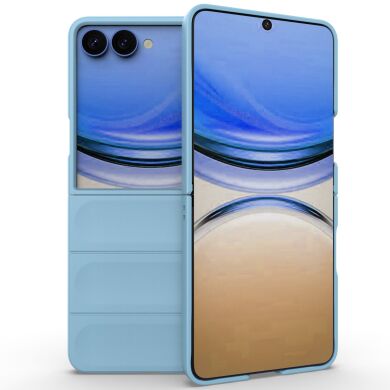 Защитный чехол Deexe Terra Case для Samsung Galaxy Flip 8 - Baby Blue