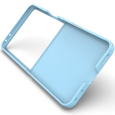 Защитный чехол Deexe Terra Case для Samsung Galaxy Flip 8 - Baby Blue