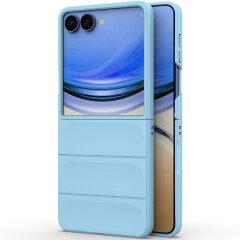 Защитный чехол Deexe Terra Case для Samsung Galaxy Flip 8 - Baby Blue