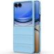 Защитный чехол Deexe Terra Case для Samsung Galaxy Flip 8 - Baby Blue. Фото 1 из 9