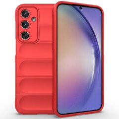 Защитный чехол Deexe Terra Case для Samsung Galaxy M35 (M356) - Red