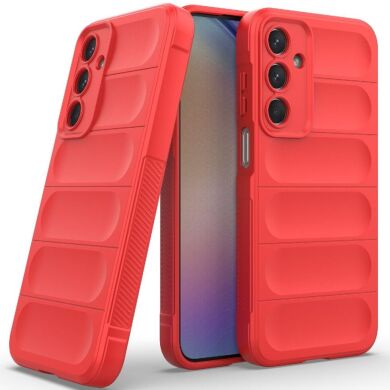 Защитный чехол Deexe Terra Case для Samsung Galaxy M35 (M356) - Red