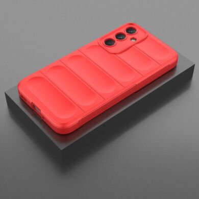 Защитный чехол Deexe Terra Case для Samsung Galaxy M35 (M356) - Red