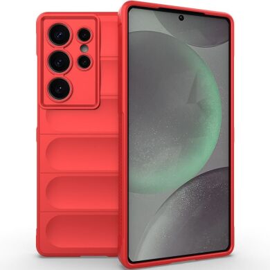 Захисний чохол Deexe Terra Case для Samsung Galaxy S25 Ultra (S938) - Red