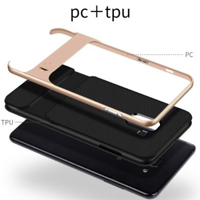 Захисний чохол ELEGANCE Grid Pattern для Samsung Galaxy A6+ 2018 (A605), Grey