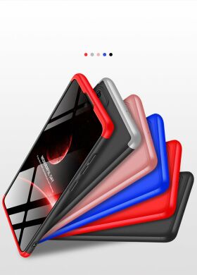 Защитный чехол GKK Double Dip Case для Samsung Galaxy A71 (A715) - Black / Silver