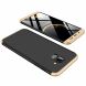 Защитный чехол GKK Double Dip Case для Samsung Galaxy J6 2018 (J600) - Black / Gold