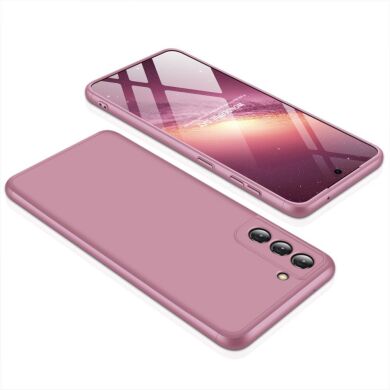 Защитный чехол GKK Double Dip Case для Samsung Galaxy S21 FE (G990) - Rose Gold