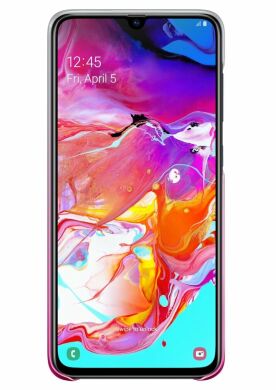 Захисний чохол Gradation Cover для Samsung Galaxy A70 (A705) EF-AA705CPEGRU - Pink