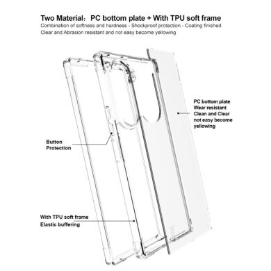 Защитный чехол IMAK Airbag MAX Case для Samsung Galaxy Fold 6 - Transparent