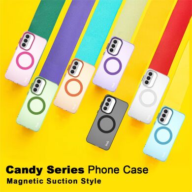 Захисний чохол IMAK Candy Series Magnetic для Samsung Galaxy A57 (A576) - Black