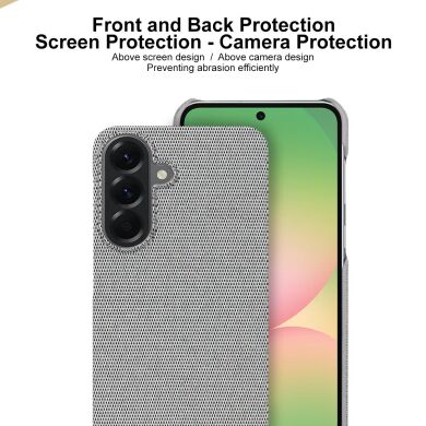 Защитный чехол IMAK Fabric Case для Samsung Galaxy A37 (A376) - Black