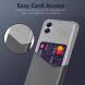 Защитный чехол KSQ Business Pocket для Samsung Galaxy A04e (A042) - Grey. Фото 2 из 4