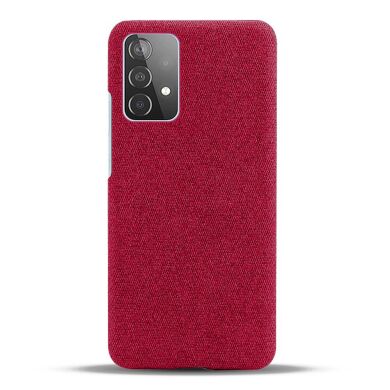 Захисний чохол KSQ Cloth Style для Samsung Galaxy A52 (A525) / A52s (A528) - Red