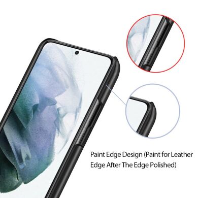Защитный чехол KSQ Dual Color для Samsung Galaxy S21 FE (G990) - Light Brown / Black