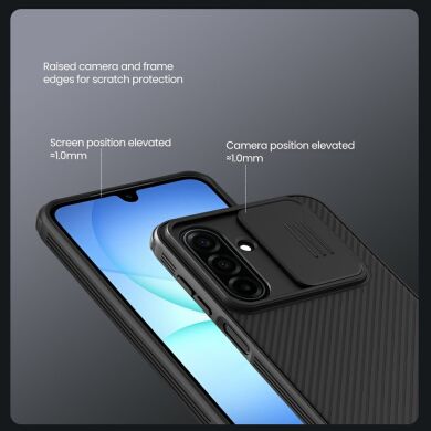 Защитный чехол NILLKIN CamShield Pro (with MagSafe Support) для Samsung Galaxy A17 (A175) - Black