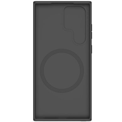 Захисний чохол NILLKIN CamShield Silky Magnetic Silicone Case для Samsung Galaxy S23 Ultra (S918) - Black