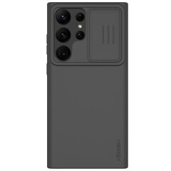 Захисний чохол NILLKIN CamShield Silky Magnetic Silicone Case для Samsung Galaxy S23 Ultra (S918) - Black