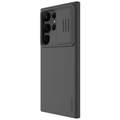 Захисний чохол NILLKIN CamShield Silky Magnetic Silicone Case для Samsung Galaxy S23 Ultra (S918) - Black