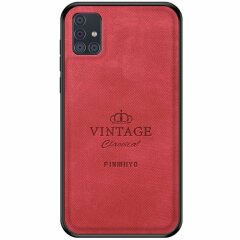 Захисний чохол PINWUYO Vintage Series для Samsung Galaxy A51 (А515) - Red
