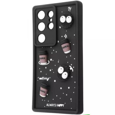 Захисний чохол Pretty Things Case для Samsung Galaxy S25 Ultra (S938) - Black / Coffee
