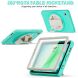 Защитный чехол Reframe Rotation X для Samsung Galaxy Tab A11 (X130/135) - Mint Green. Фото 3 из 10