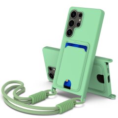 Захисний чохол Reframe Silicone Holder для Samsung Galaxy S24 Ultra (S928) - Green