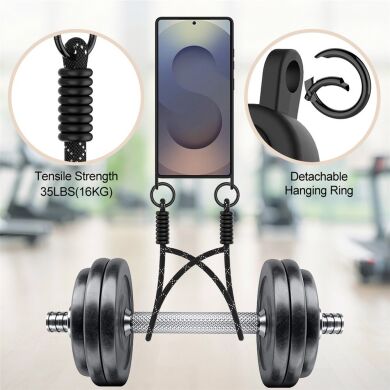 Защитный чехол Reframe Silicone Holder для Samsung Galaxy S24 Ultra (S928) - Black
