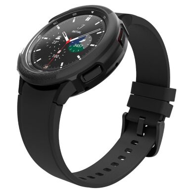 Защитный чехол Spigen (SGP) Liquid Air Case для Samsung Galaxy Watch 4 Classic (42mm) - Matte Black