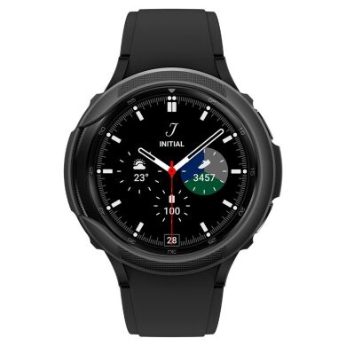 Защитный чехол Spigen (SGP) Liquid Air Case для Samsung Galaxy Watch 4 Classic (42mm) - Matte Black