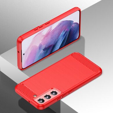 Захисний чохол UniCase Carbon для Samsung Galaxy S23 Plus - Red