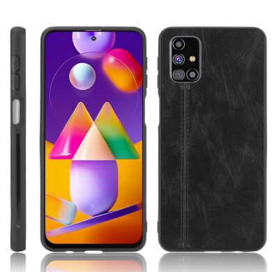 Захисний чохол UniCase Leather Series для Samsung Galaxy M31s (M317) - Black