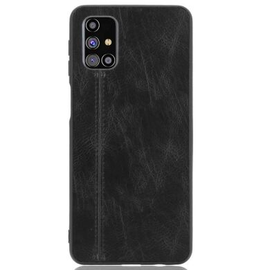 Захисний чохол UniCase Leather Series для Samsung Galaxy M31s (M317) - Black