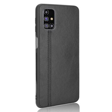 Защитный чехол UniCase Leather Series для Samsung Galaxy M31s (M317) - Black