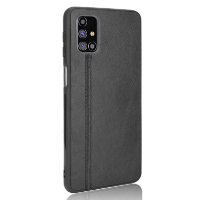 Захисний чохол UniCase Leather Series для Samsung Galaxy M31s (M317) - Black