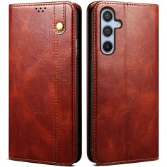 Защитный чехол UniCase Leather Wallet для Samsung Galaxy A36 (A366) - Brown