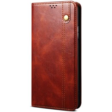 Защитный чехол UniCase Leather Wallet для Samsung Galaxy A36 (A366) - Brown