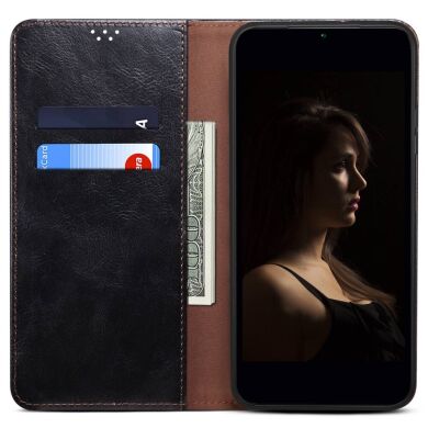 Захисний чохол UniCase Leather Wallet для Samsung Galaxy S23 Plus - Black