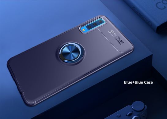 Захисний чохол UniCase Magnetic Ring для Samsung Galaxy A7 2018 (A750), Blue