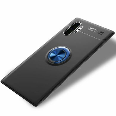 Защитный чехол UniCase Magnetic Ring для Samsung Galaxy Note 10+ (N975) - Black / Blue