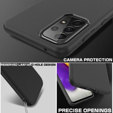 Захисний чохол UniCase Twill Soft для Samsung Galaxy A73 (А736) - Black