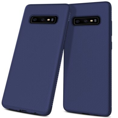 Защитный чехол UniCase Twill Soft для Samsung Galaxy S10 (G973) - Blue