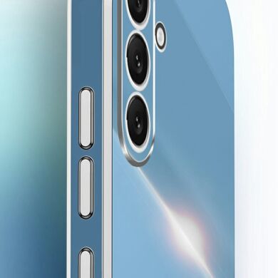 Захисний чохол XINLI Porcelain Design для Samsung Galaxy A57 (A576) - Cyan
